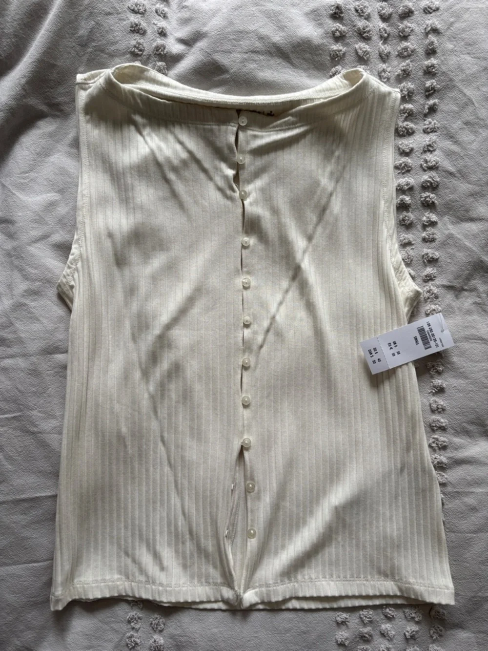Button Down Tank Top - Picture 1 of 3